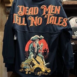 Disney World Pirates of the Caribbean spirit jersey XXL NWT